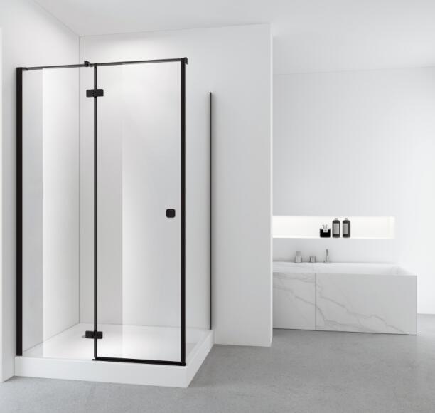 Rectangle-Square single hinge door with side panel DX2-H831
